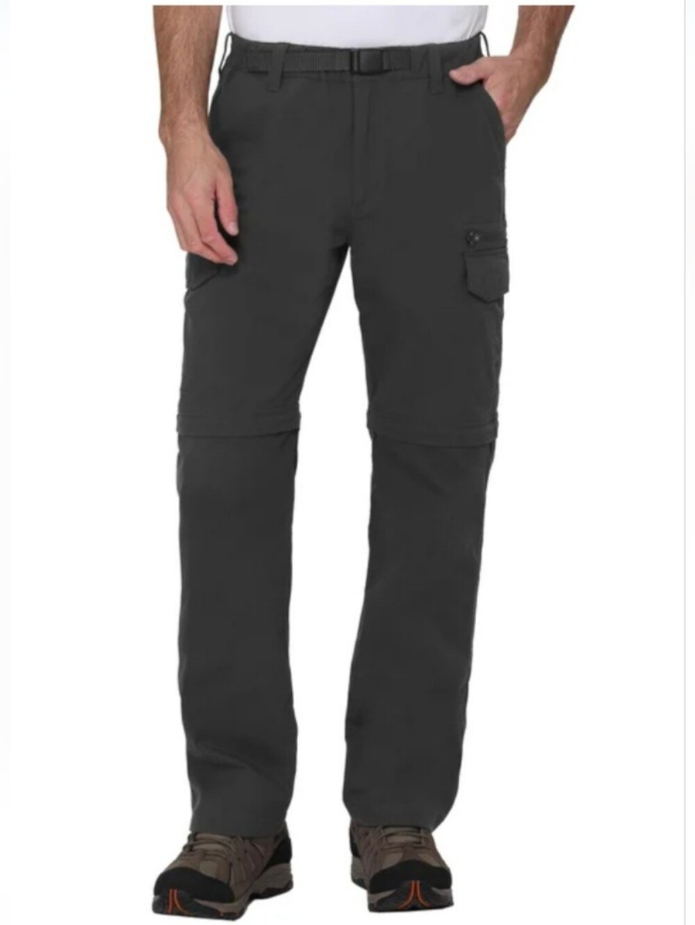 NEW! B.C Clothing Men's Gray Convertible Pant Size S X 30